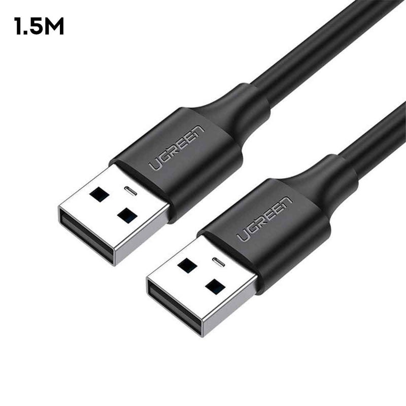 UGreen USB 2.0 A Male To Male Cable (Black) | DataBlitz