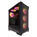 Alpha Airone 300 X Mesh Black Desktop Gaming PC | AMD Ryzen 5 5600 | 16GB RAM | 512GB SSD | RTX 3050 | Windows 11 Pro