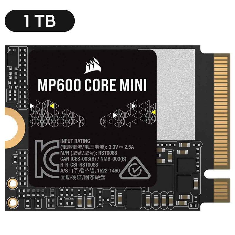 Corsair MP600 Core Mini 1TB PCIe 4.0 Gen4 x4 NVME M.2 2230 SSD | DataBlitz