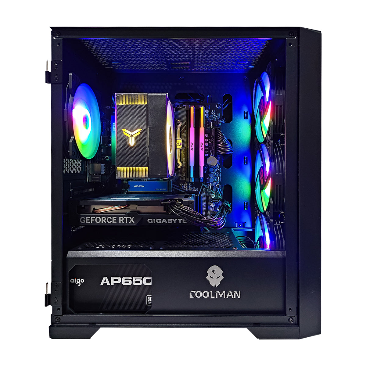 Alpha Ruby Black Desktop Gaming PC | DataBlitz