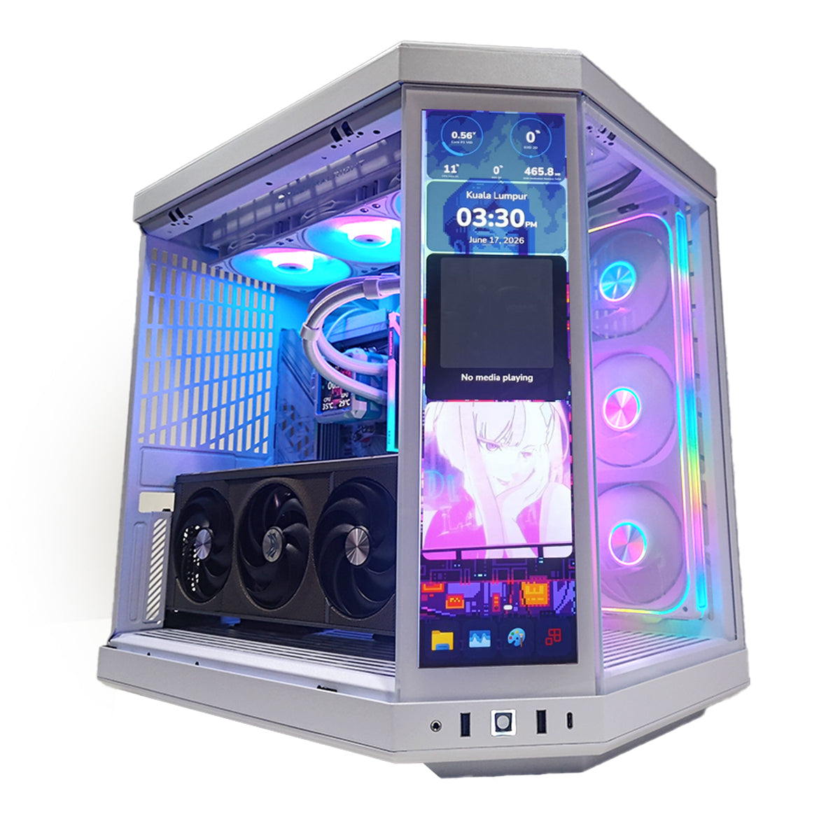 Ultra Y70 Snow White Desktop Gaming PC | DataBlitz