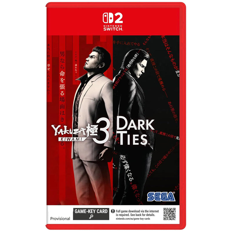 Nintendo Switch 2 Yakuza Kiwami 3 & Dark Ties