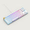 Glorious PC Gaming Race Modular Mechanical Keyboard GMMK Tenkeyless (Brown Switches) (White)