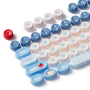 Akko Apple Wave BottleCap Keycap Set BottleCap Profile 131 Keys