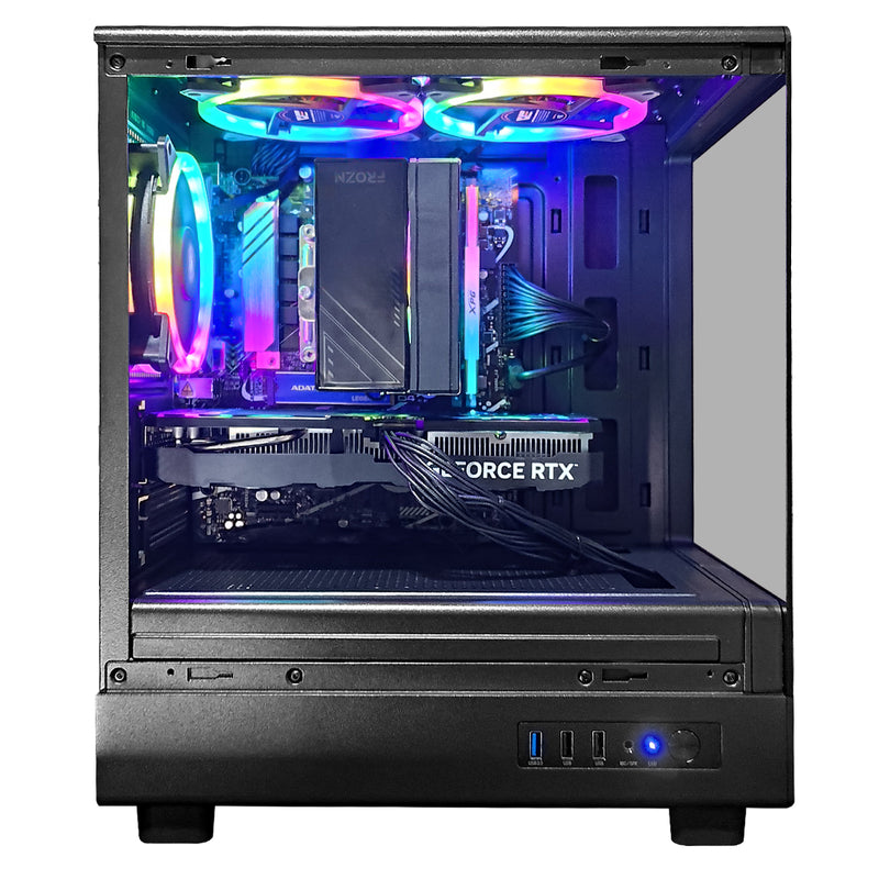 Alpha DB330M Black Desktop Gaming PC | Intel i5 12400F | 16GB RAM | 512GB SSD | RTX 4060 | Windows 11 Pro