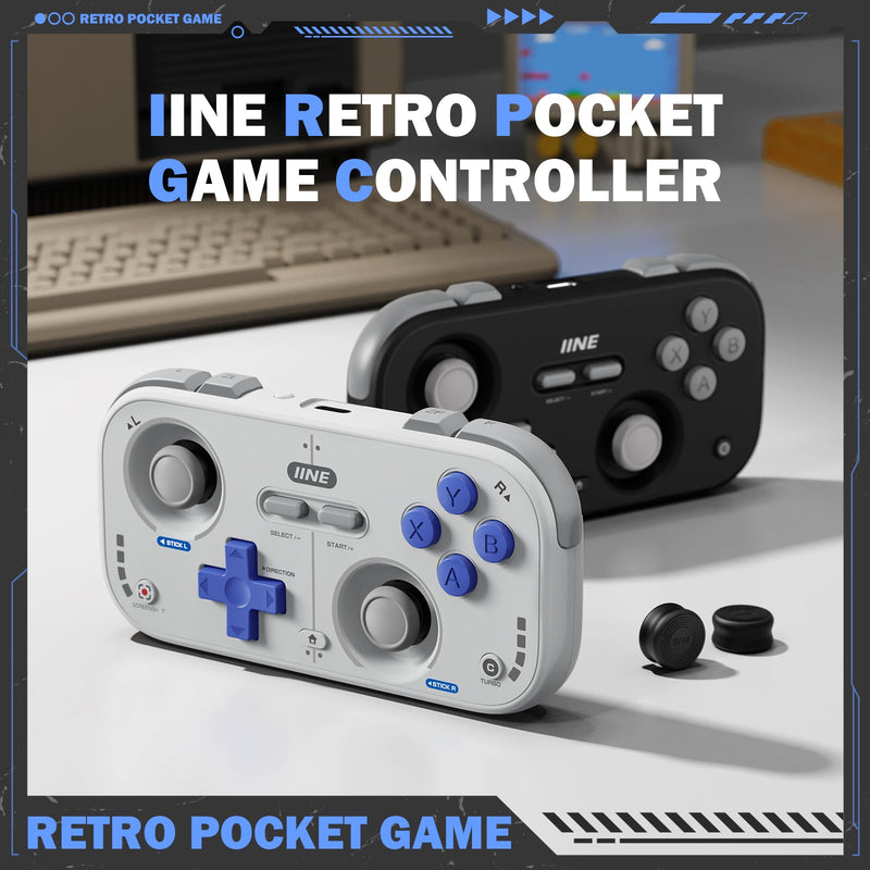 IINE Palm-Sized Retro Chronos Controller