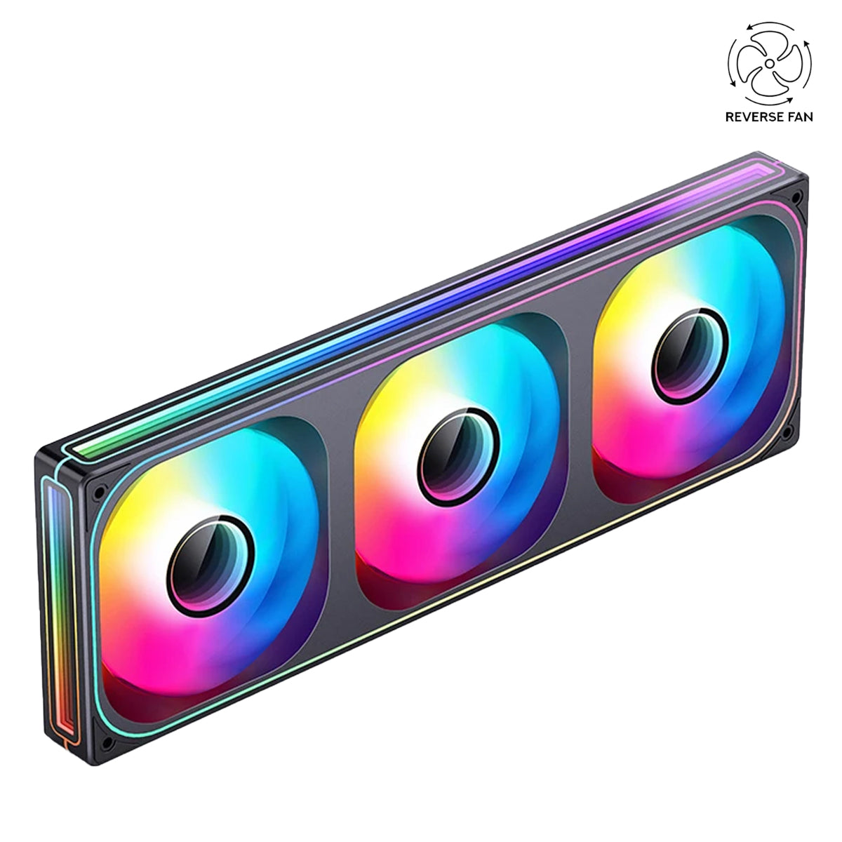 Jonsbo ZB-360BR 360mm ARGB Infinity Mirror Series Fan
