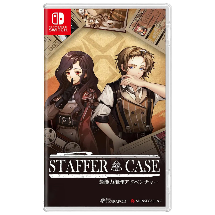 Nintendo Switch Staffer Case A Supernatural Mystery Adventure Pre-Order Downpayment