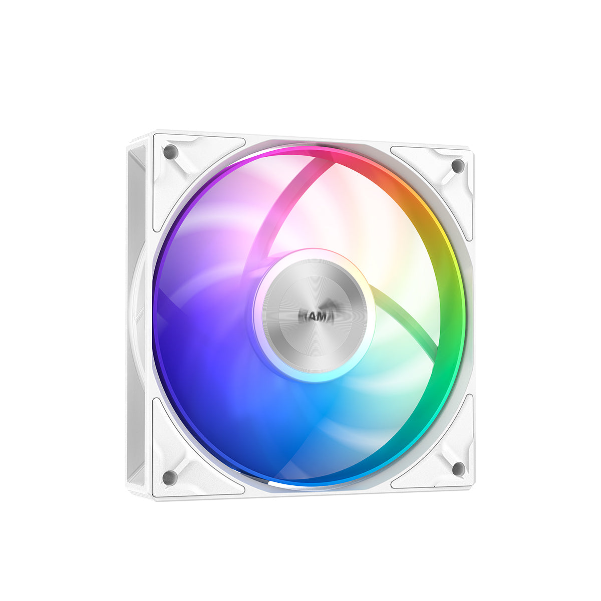 Sama A40L Single Tower ARGB CPU Air Cooler (White) (A40-WHWAYXOX-G)