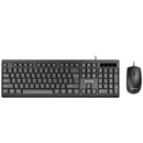 Aula AC101 Wired Keyboard & Mouse Combo (Black)