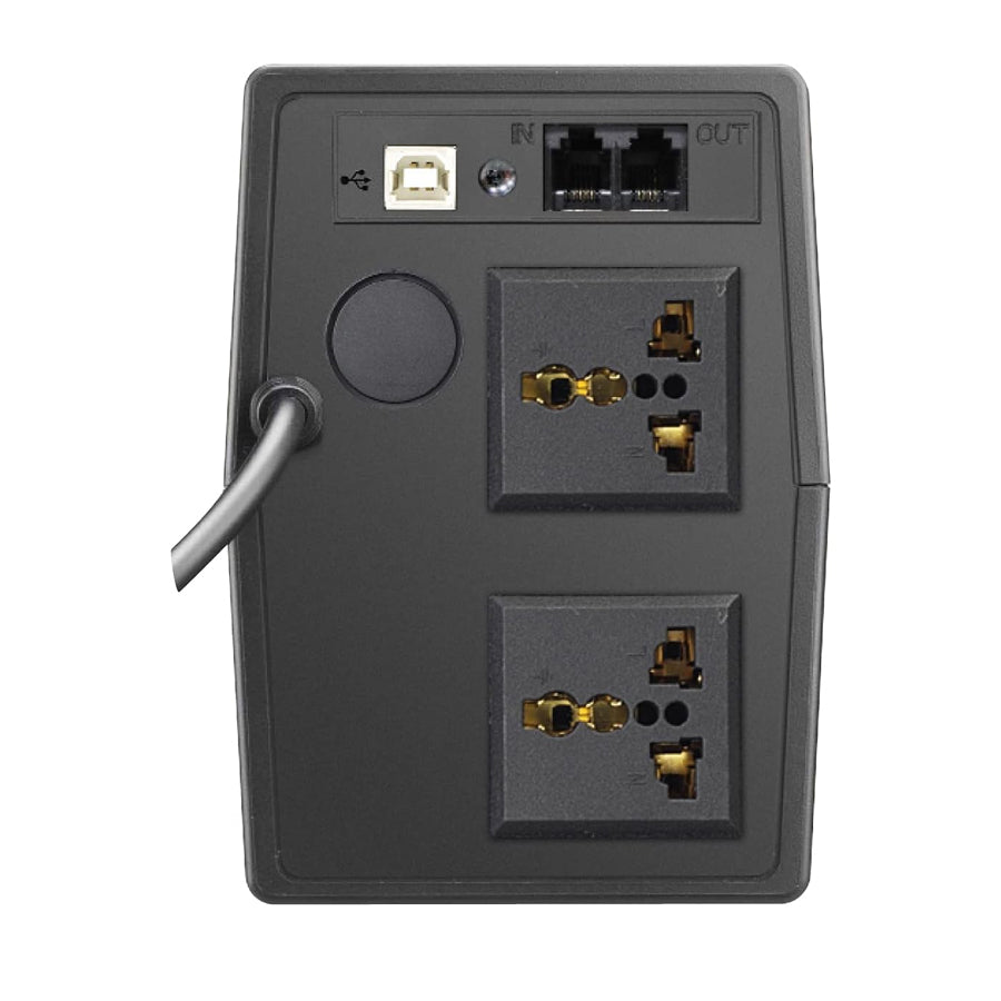 Prolink PRO851SFCU-4N 850VA 510W Super-Fast Charging Line Interactive UPS with Built-in AVR + 4x NEMA Socket + USB Port