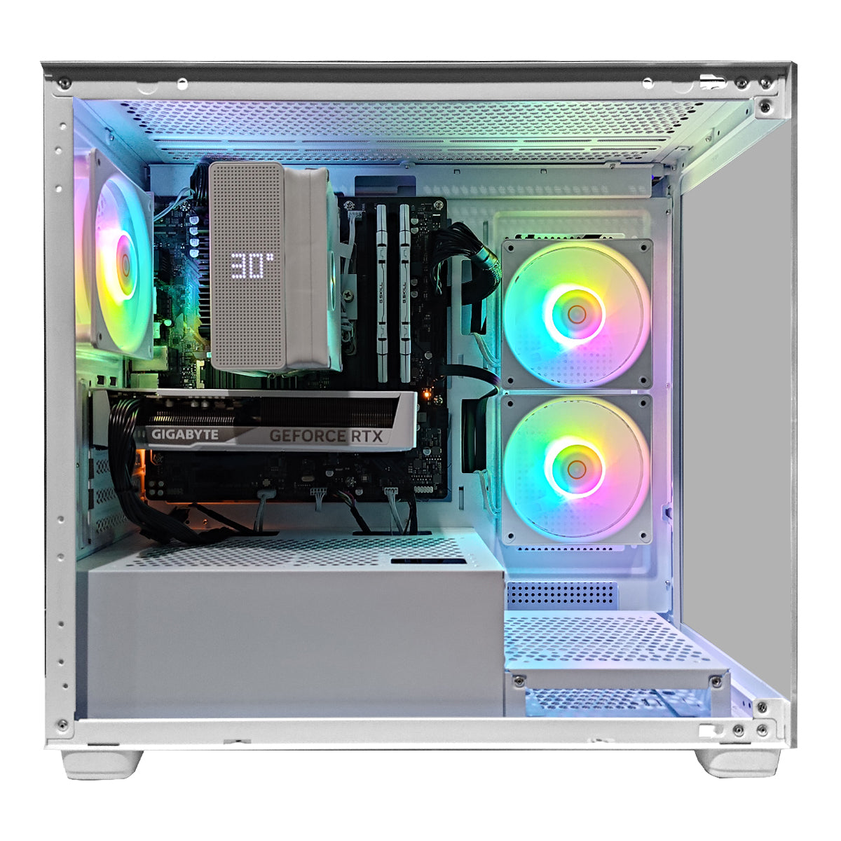 Sigma Gamma C52 White Desktop Gaming PC | DataBlitz