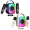 Onikuma L7 Wireless Smart Karaoke RGB Light Bluetooth Speaker Dual Wireless Microphone