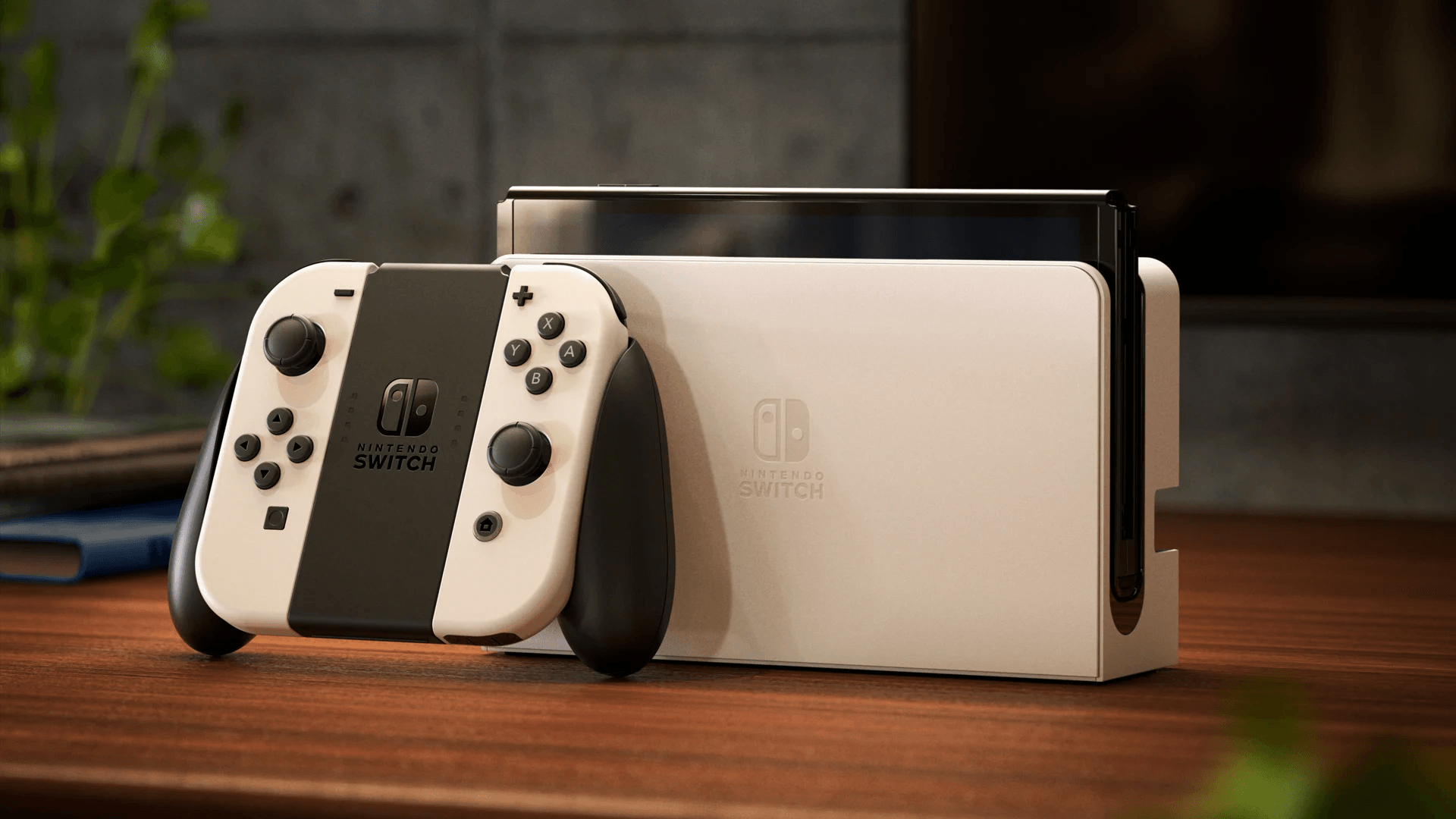 NINTENDO SWITCH OLED CONSOLE WITH WHITE JOYCON (OLED MODEL) - DataBlitz
