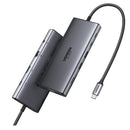 Ugreen Revodok USB-C To 2xUSB-C 3.2 + USB-A 3.2 + USB-A 3.0 + HDMI + VGA + RJ45 Gigabit + SD/TF