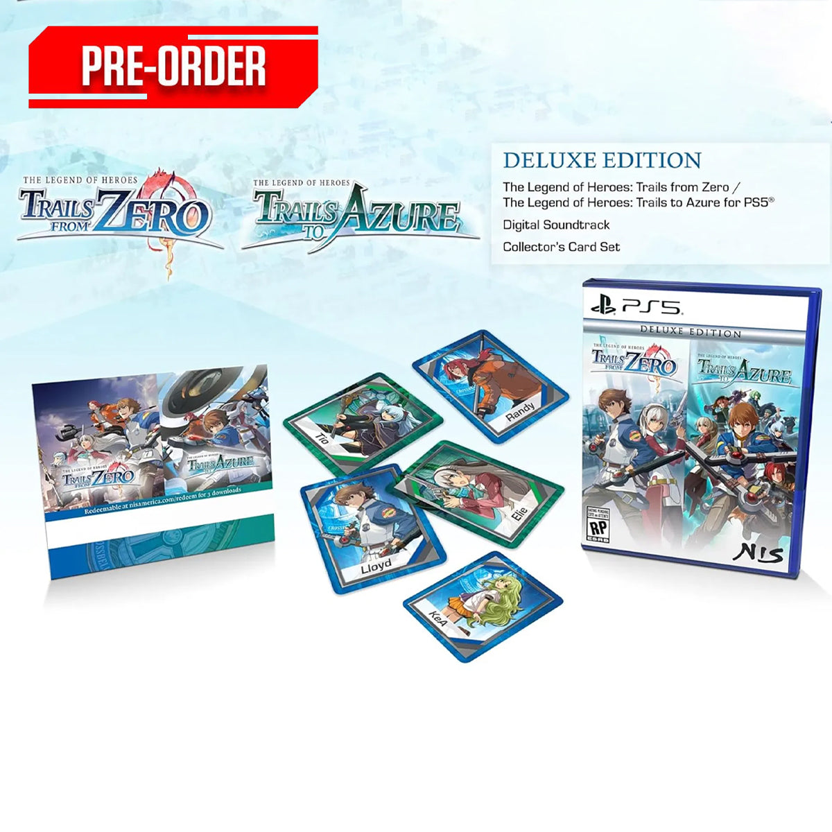 The Legend of Heroes: Trails from Zero / The Legend of Heroes: Trails to Azure - Deluxe Edition