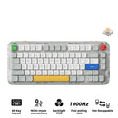 NuPhy Kick75 Hybrid Low-Profile IO RGB Hot-Swappable 80-Key Custom Mechanical Wireless Keyboard