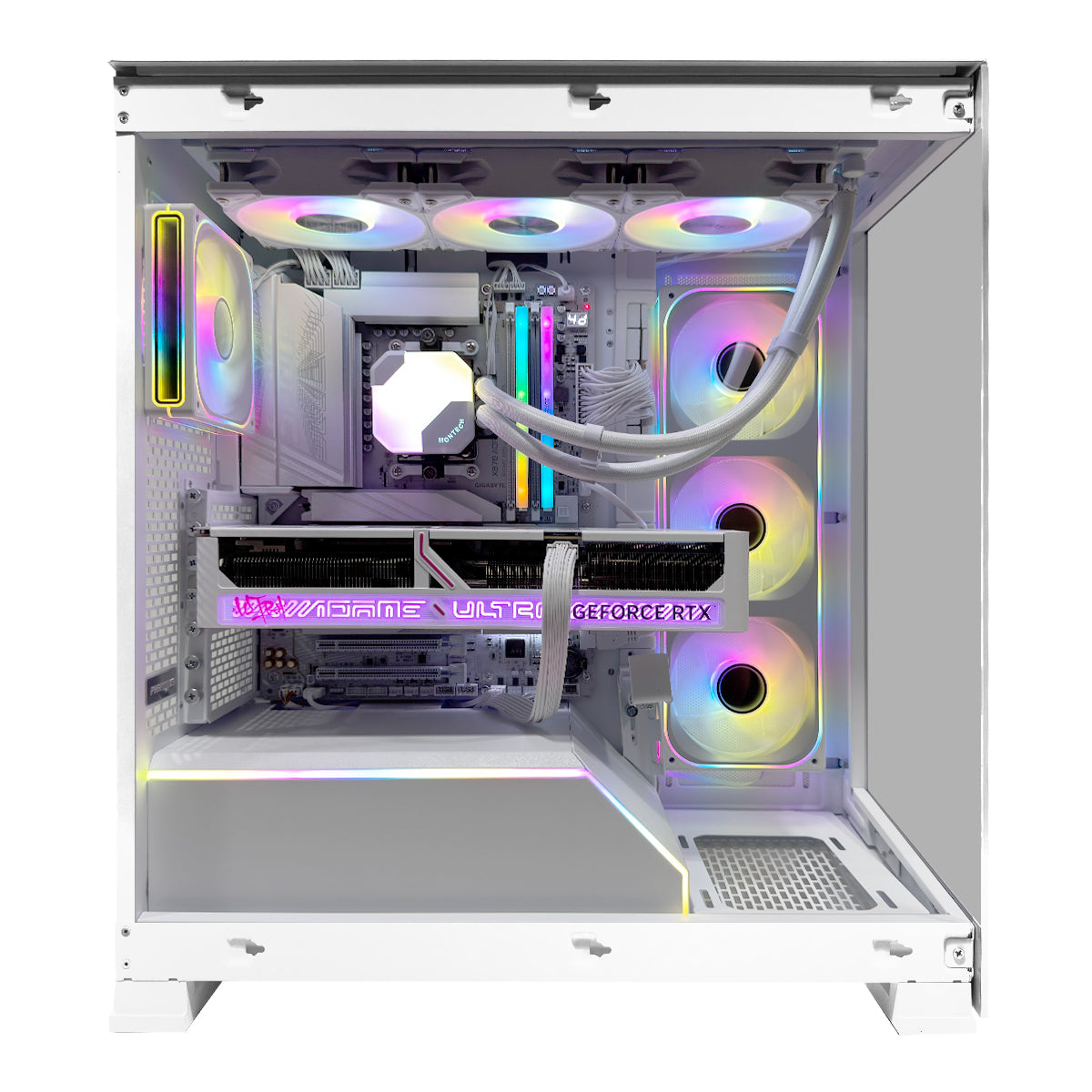 Ultra Hyperflow White Desktop Gaming PC