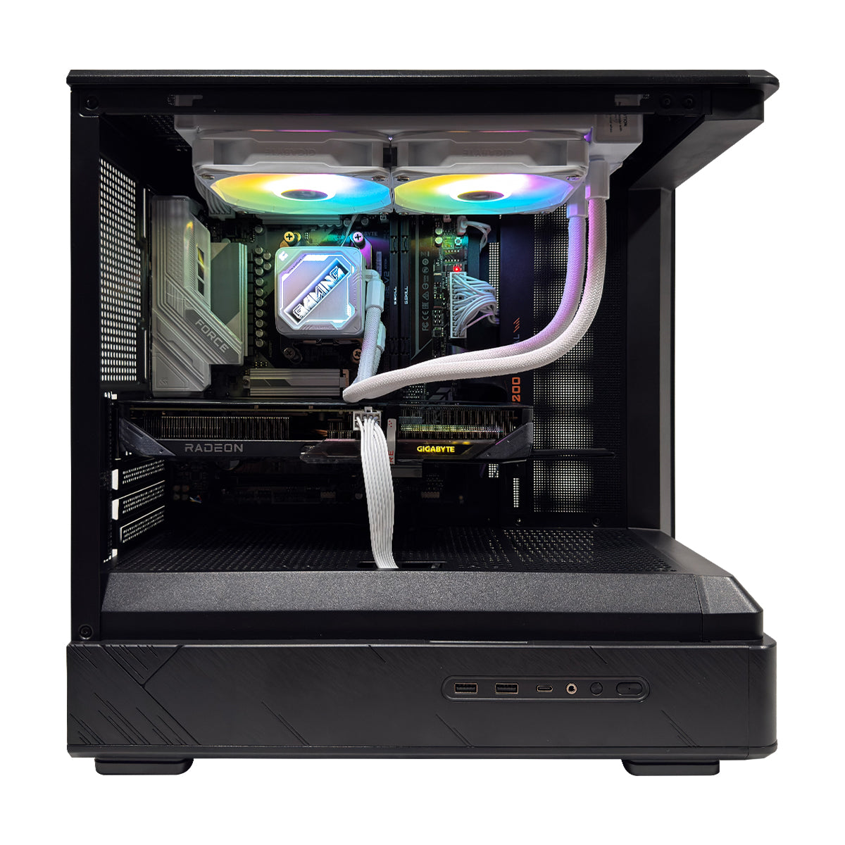 Powered by Gigabyte: Renderix Desktop Gaming PC | AMD Ryzen 7 7700 | 32GB RAM | 500GB SSD | RX 9060 XT | Windows 11 Pro