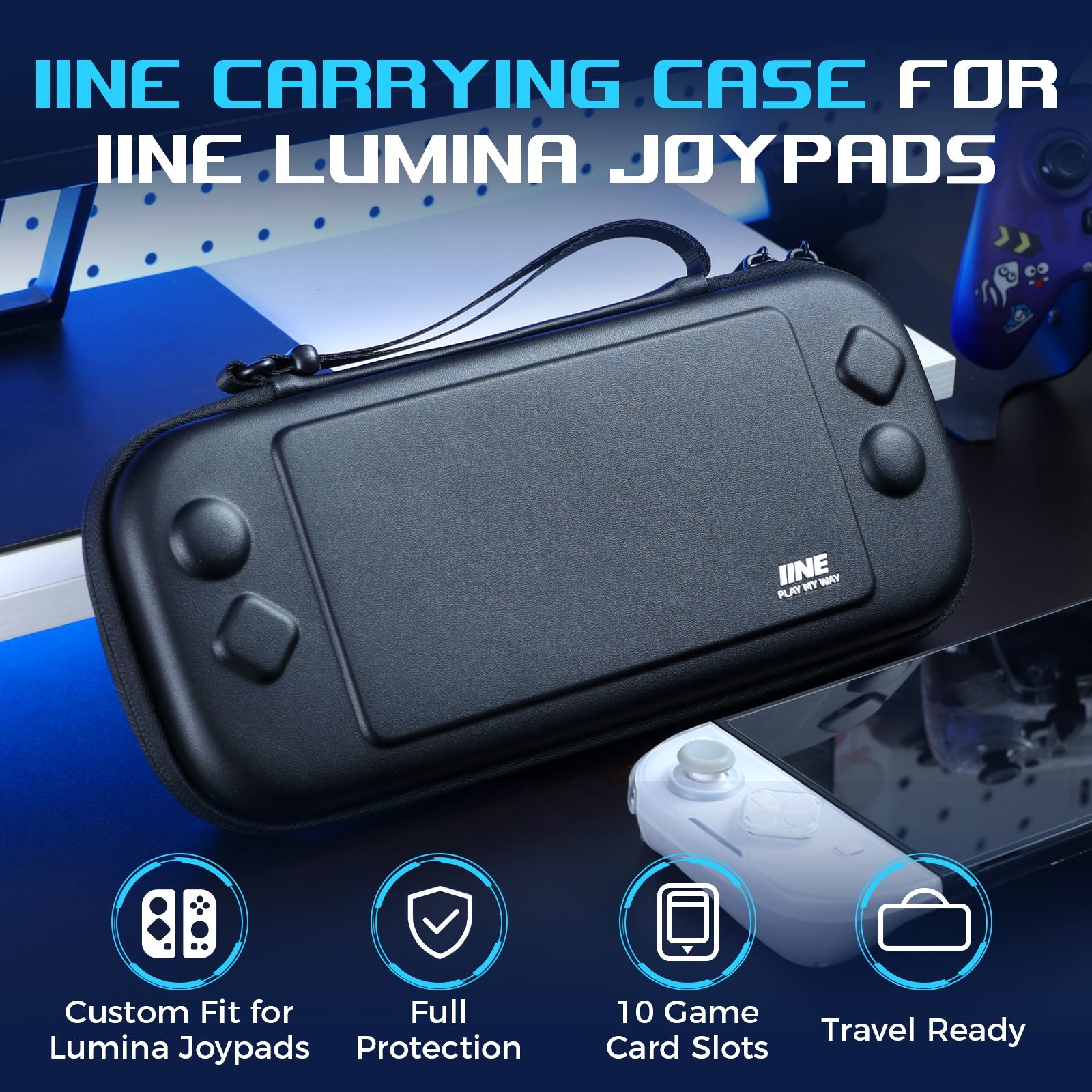 IINE Carrying Case for IINE Joypads (L1303) | Datablitz