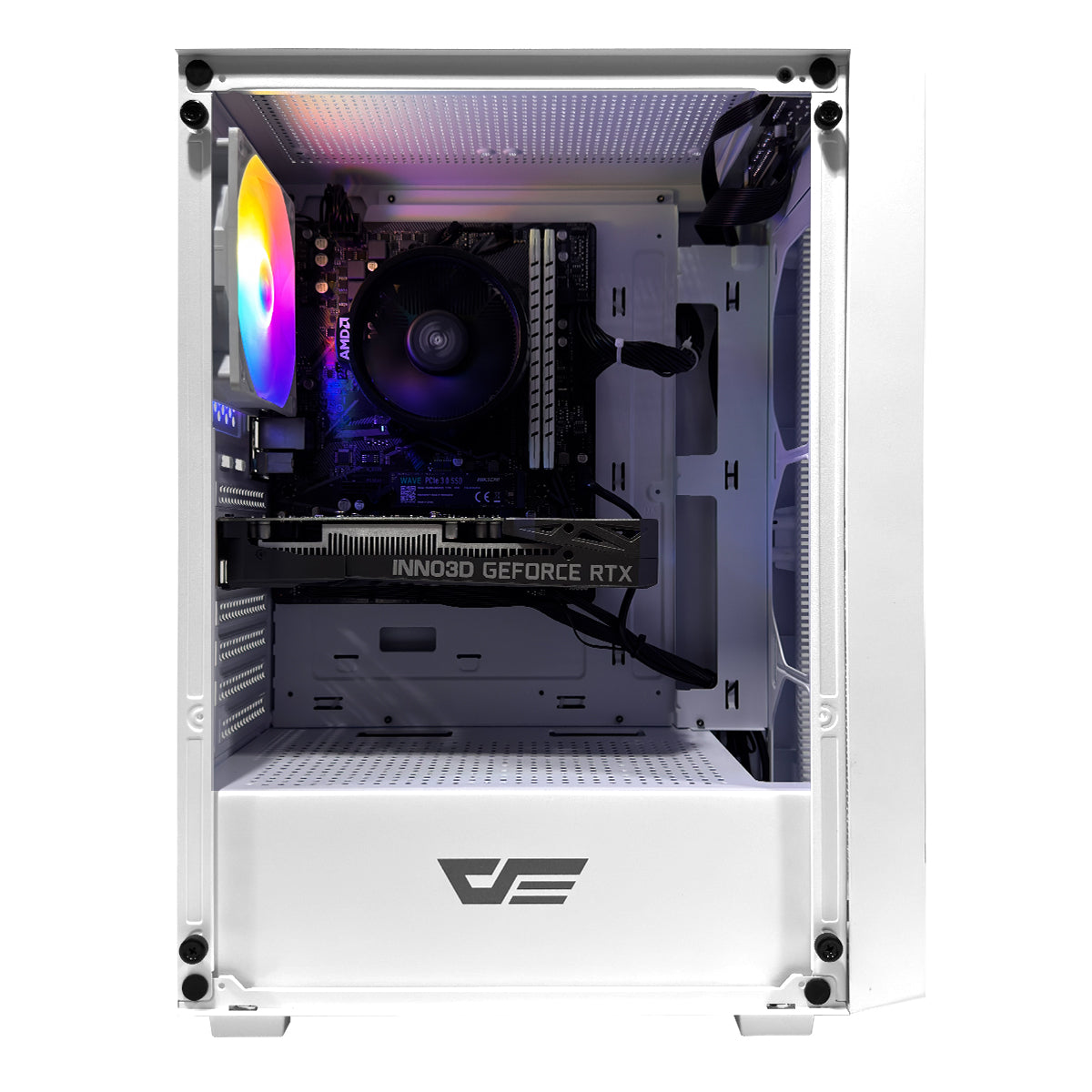Alpha A305 TG White Desktop Gaming PC