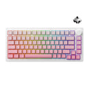 MonsGeek M1W V3 SP Aluminum Case Multi-Mode RGB Hot-Swappable Mechanical Keyboard (Moonlight White)