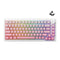 MonsGeek M1W V3 SP Aluminum Case Multi-Mode RGB Hot-Swappable Mechanical Keyboard (Moonlight White)