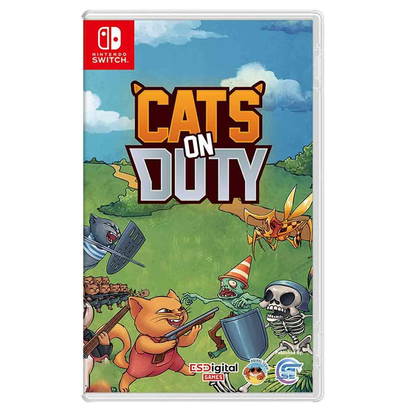 Nintendo Switch Cats on Duty (Asian)
