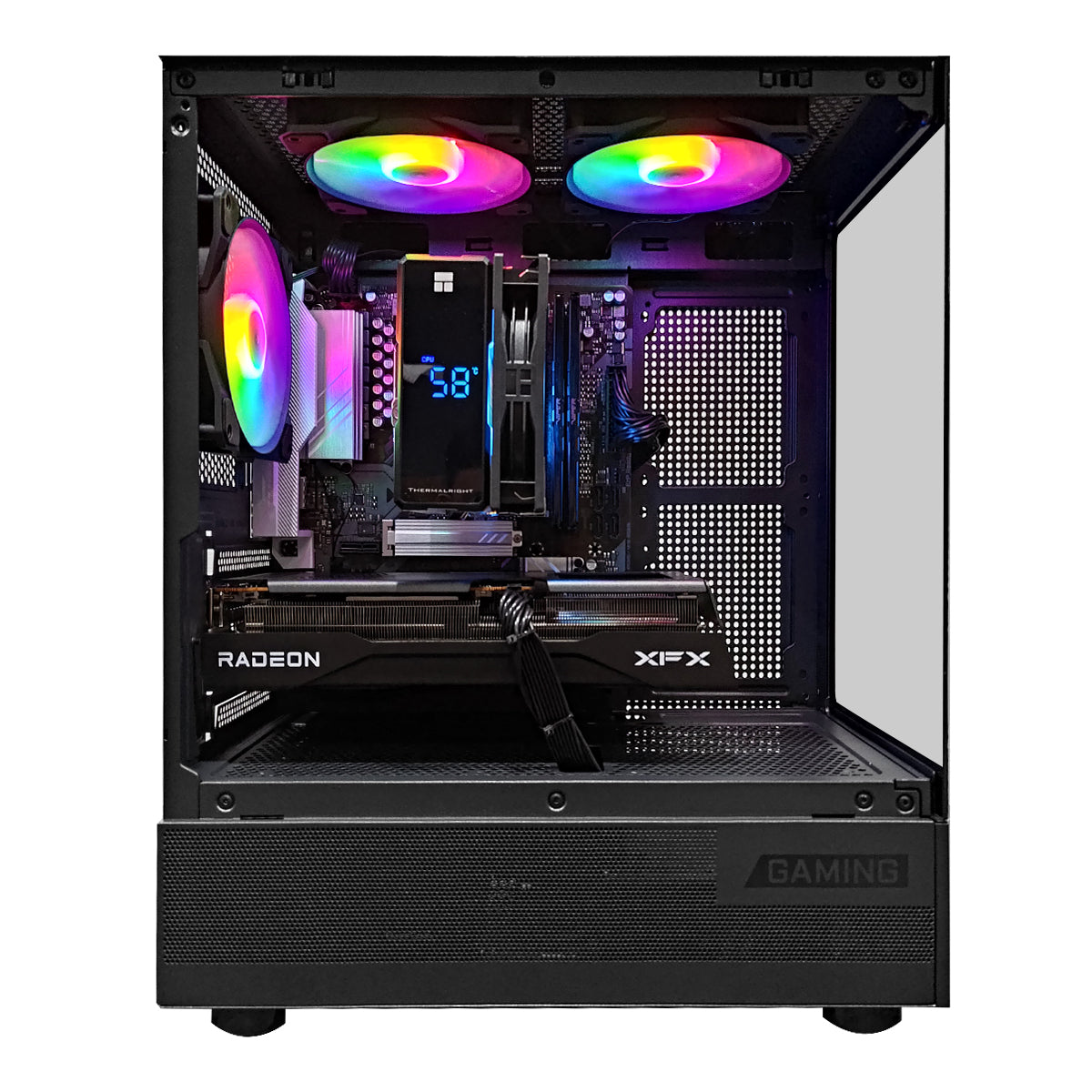 Aurora Pano Black Desktop Gaming PC