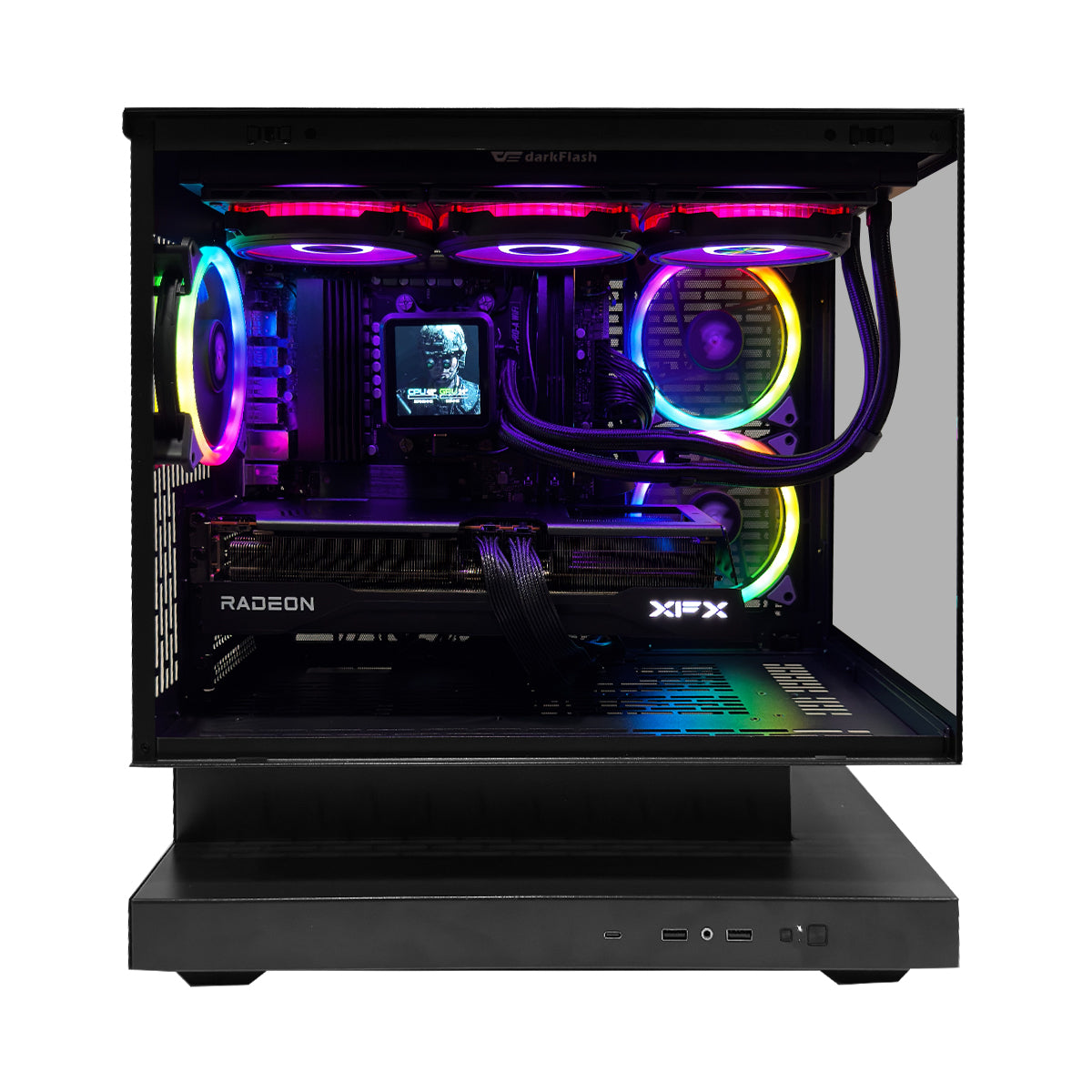 Optima Floatron Black Desktop Gaming PC