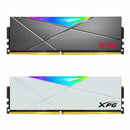 Adata XPG Spectrix D50 8GB (1x8GB) DDR4 RGB 3600MHz PC4-28800 CL18-22-22 1.35V Desktop Memory (Tungsten Grey, White)