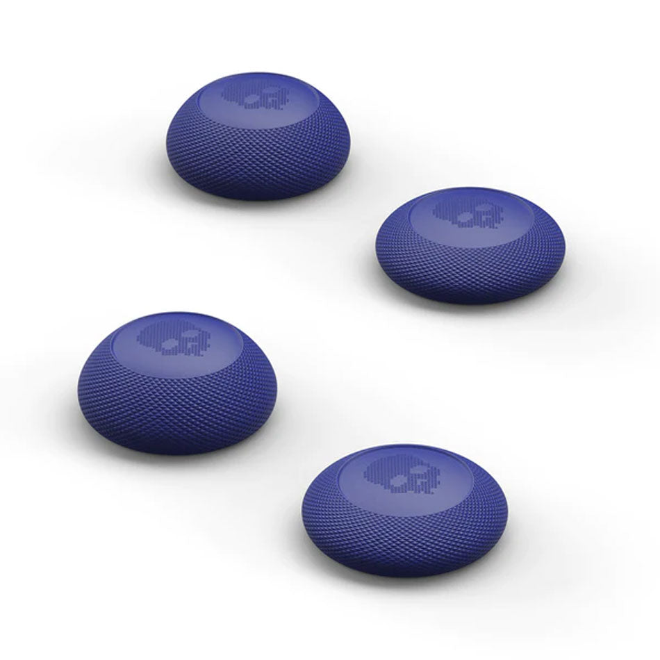 Skull & Co. Convex Thumb Grip For Switch Pro / PS4 / PS5 Controller (2 Pairs) (Neon Blue)