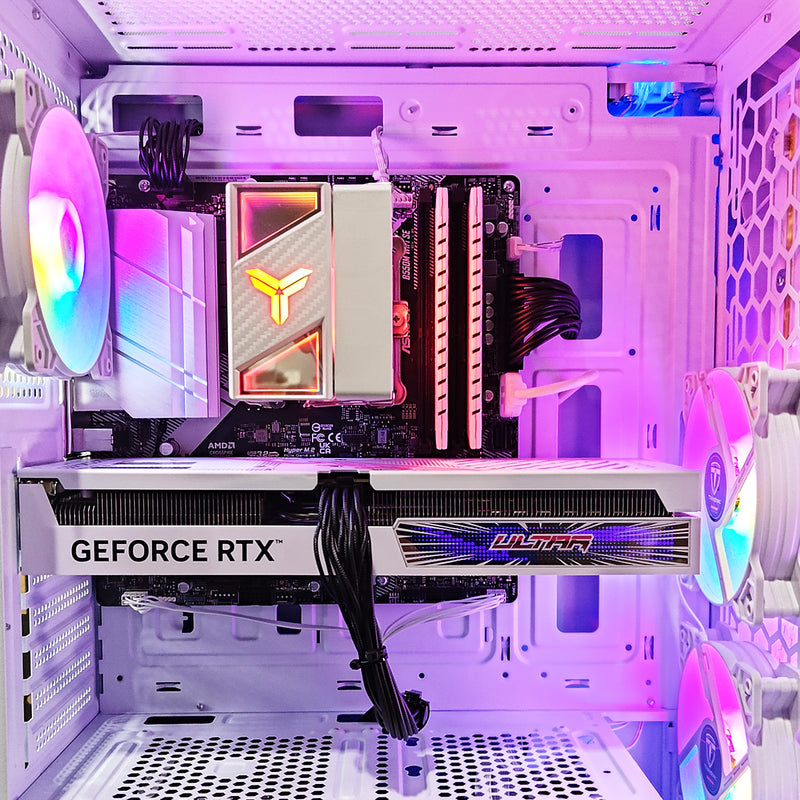 Alpha Vesta White Desktop Gaming PC