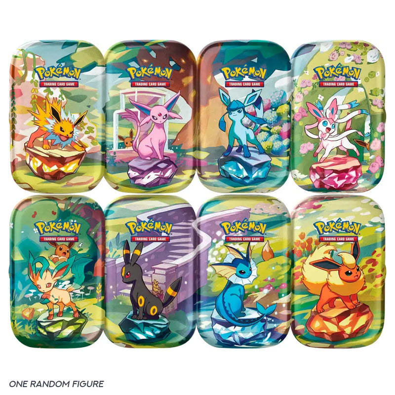 Pokemon Trading Card Game SV8.5 Scarlet & Violet Prismatic Evolutions* (One Random Mini Tin)