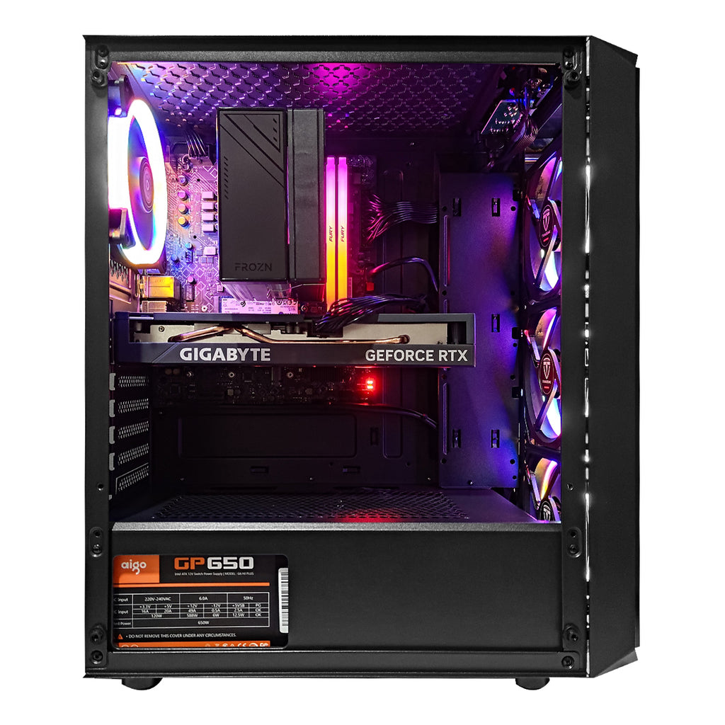 Alpha Megatron Alpha Megatron Black Desktop Gaming PC | Intel i5 12400F | 16GB RAM ...