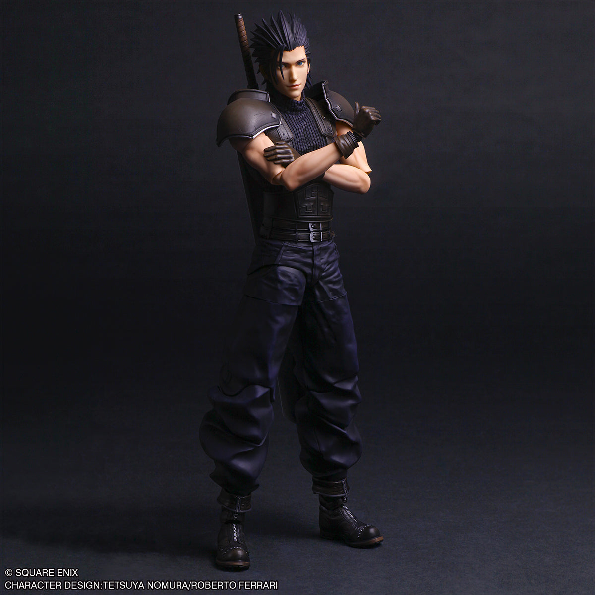 Final Fantasy VII Rebirth Play Arts Shin Action Figure - Zack Fair Soldier 1st Class