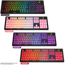 Glorious GPBT Basics Keycaps 130 Keys (Classic Black, Potion Pink, Epic Purple, Revive Red)