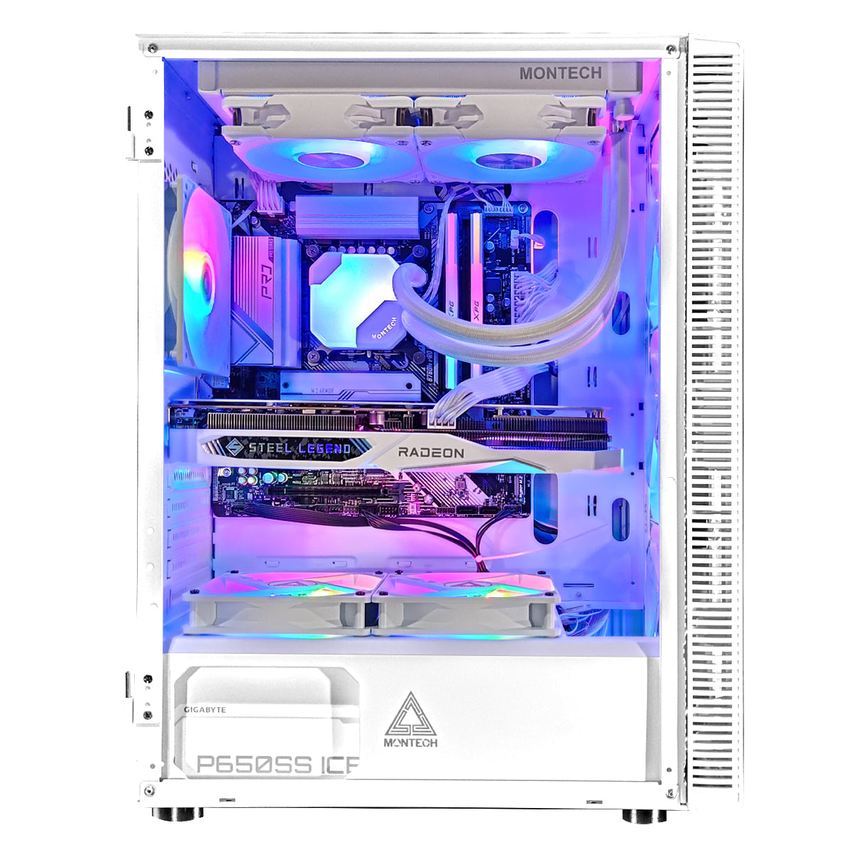 Sigma X3 White Desktop Gaming PC | DataBlitz