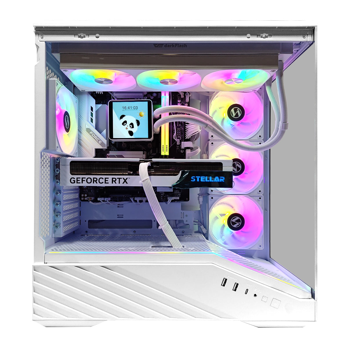 Optima Vector White Desktop Gaming PC