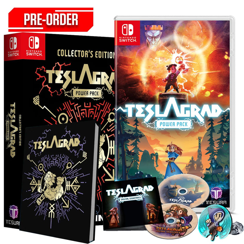 Nintendo Switch Teslagrad Power Pack Collectors Edition