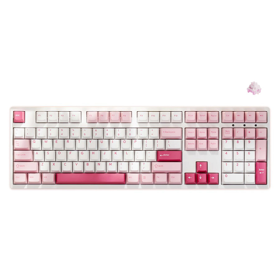 Akko Prunus Lannesiana 3108 V3 Wired Mechanical Keyboard (Akko Frost Pink Switch)
