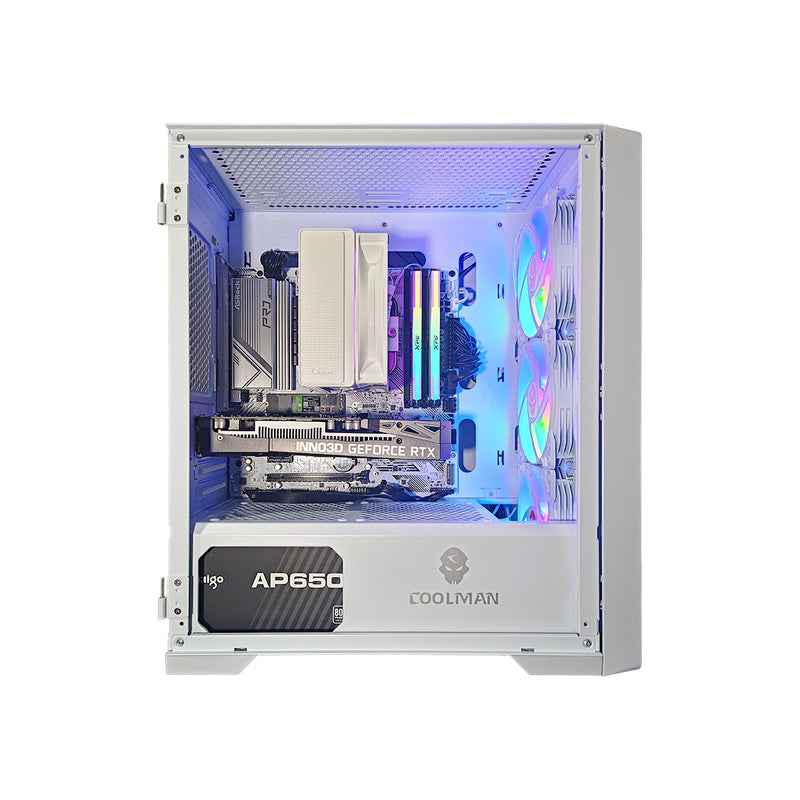 Alpha Ruby White Desktop Gaming PC