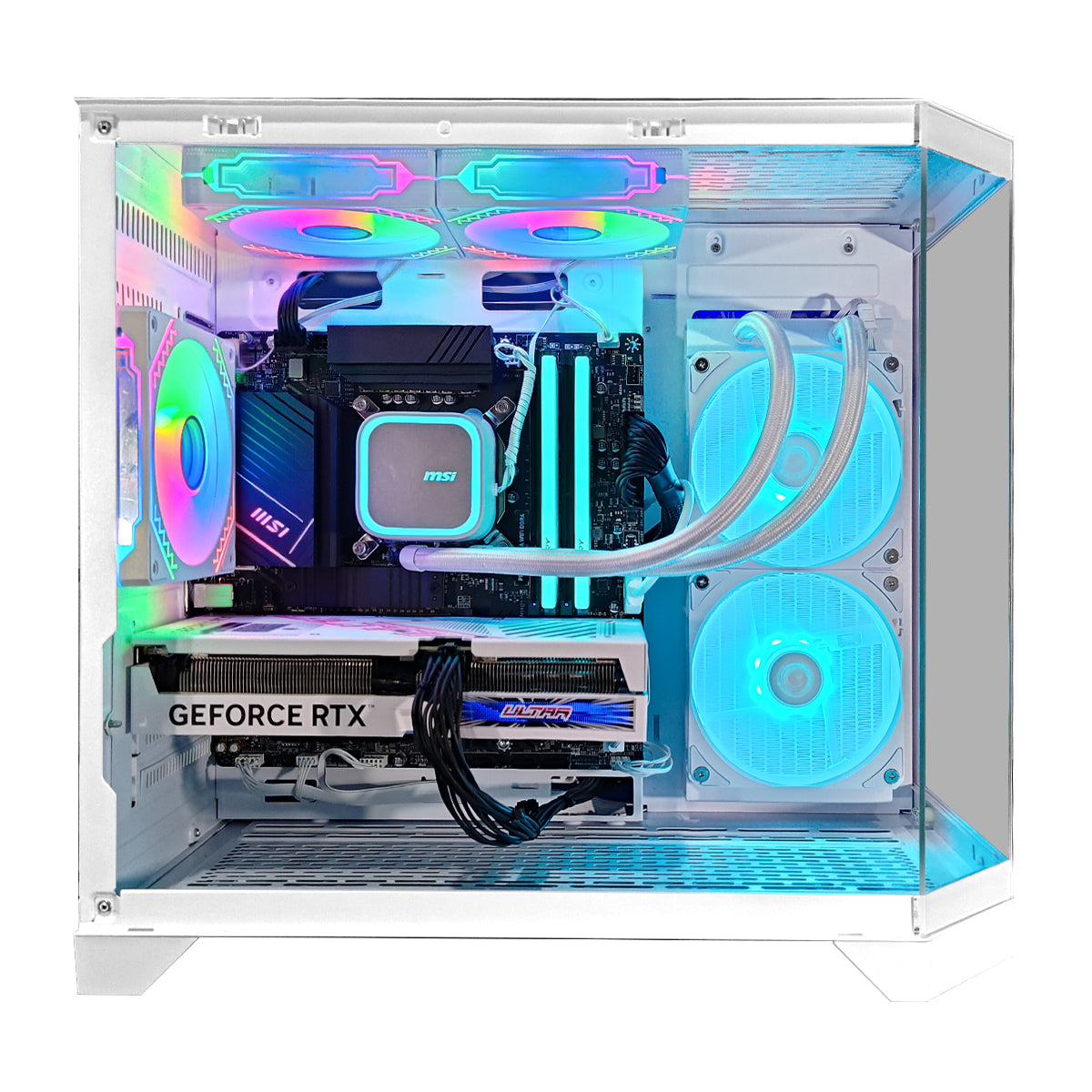 Sigma Spectra White Desktop Gaming PC - DataBlitz