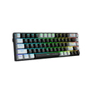 E-Yooso Z-686 RGB 68 Keys Hot Swappable Mechanical Keyboard Black/Grey