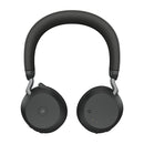 Jabra Evolve2 75 Link380A MS Stereo Noise-Canceling Wireless Headset (Black) | DataBlitz