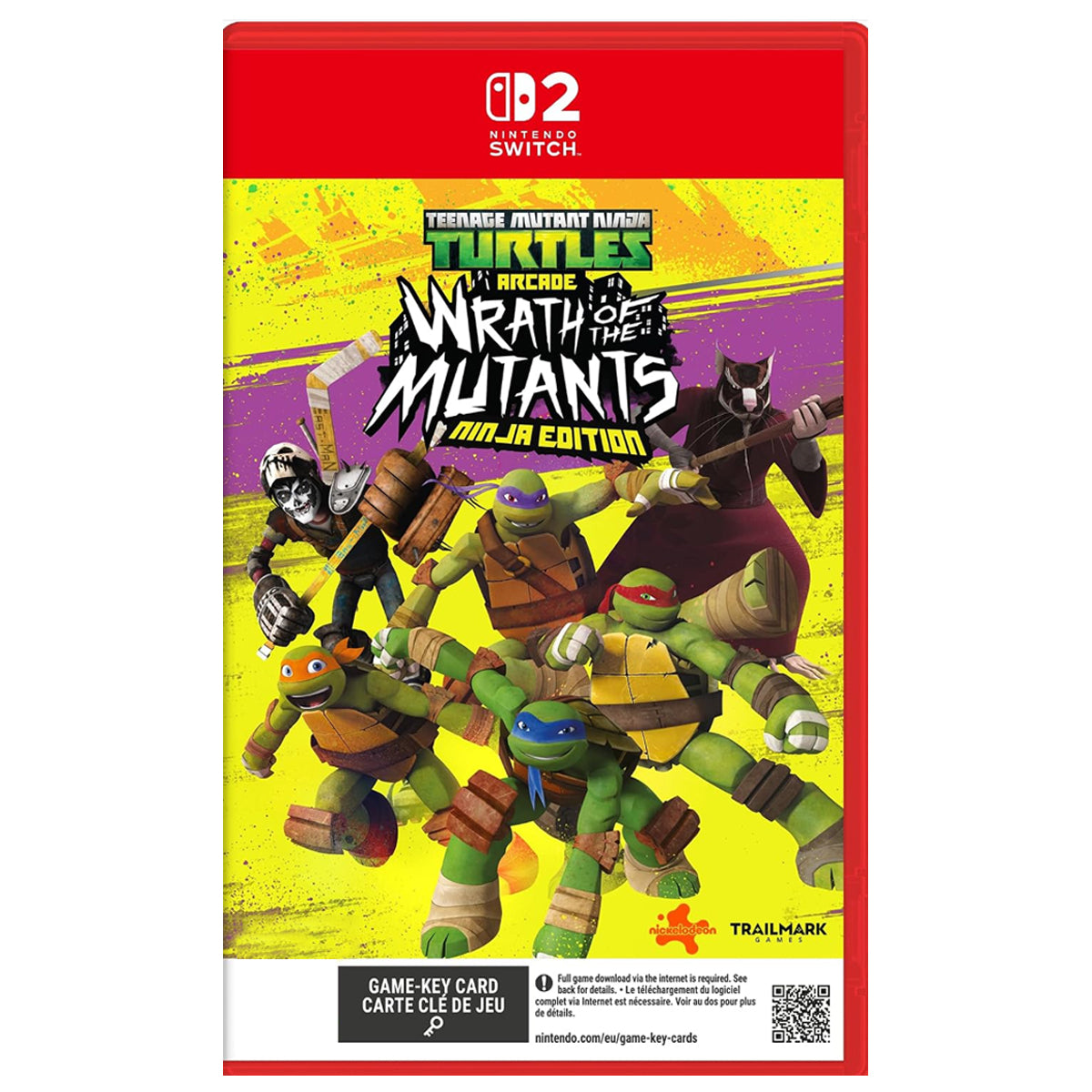 Nintendo Switch 2 Teenage Mutant Ninja Turtles Wrath of the Mutants Ninja Edition