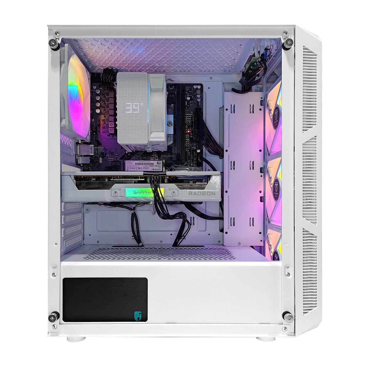 Sigma Hermes White Desktop Gaming PC