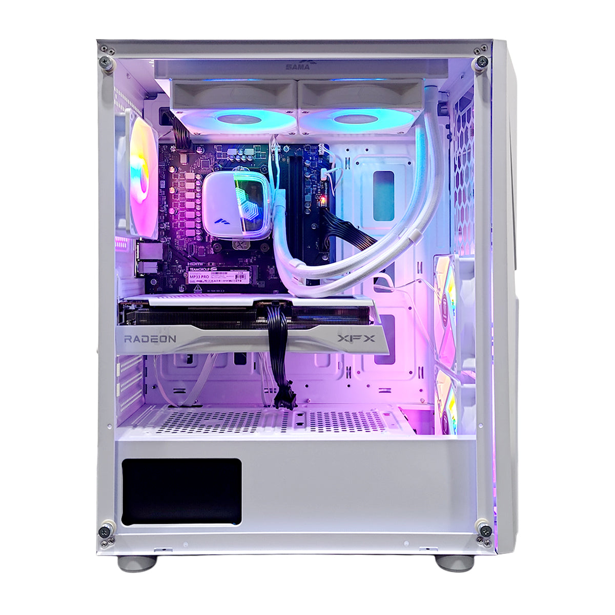 Aurora Vesta White Desktop Gaming PC
