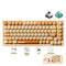 Akko x MonsGeek MG75W Bun Wonderland Dual-Mode Hot-Swappable Mechanical Keyboard (Akko V3 Piano Pro Switch, Akko Creamy Cyan Switch)