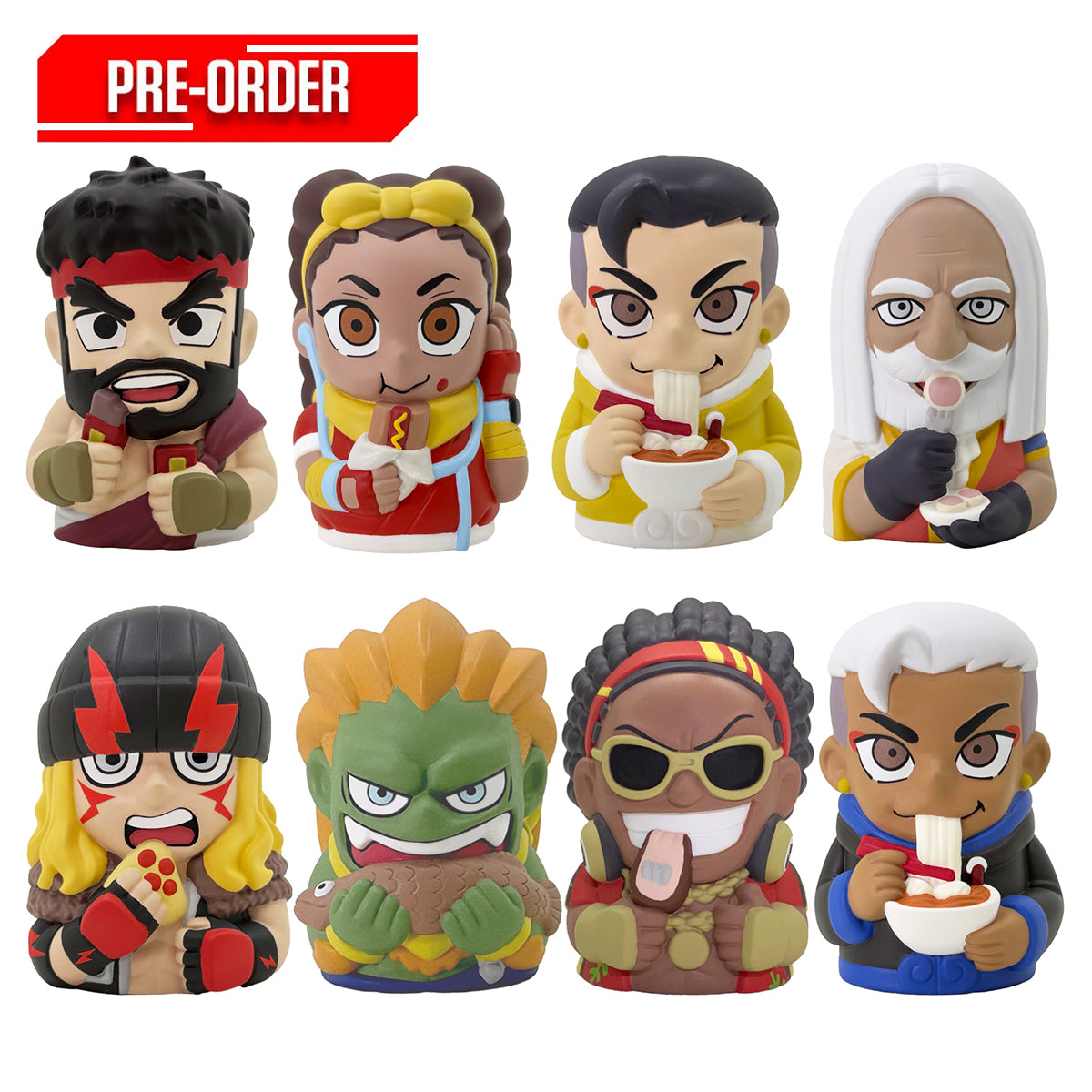 Capcom Figure Builder Finger Puppet Street Fighter 6 Vol.2 (Box of 8)